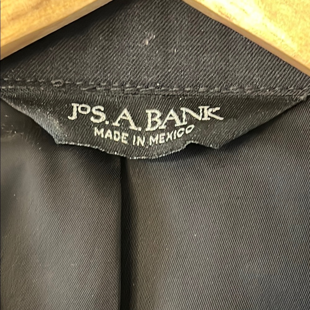 Black Classic Two-Button Suit Jacket - image 2